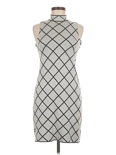 Pre-owned Romeo & Juliet Couture Cocktail Dress In Gray