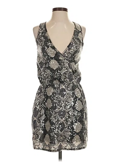 Pre-owned Romeo & Juliet Couture Cocktail Dress In Gray