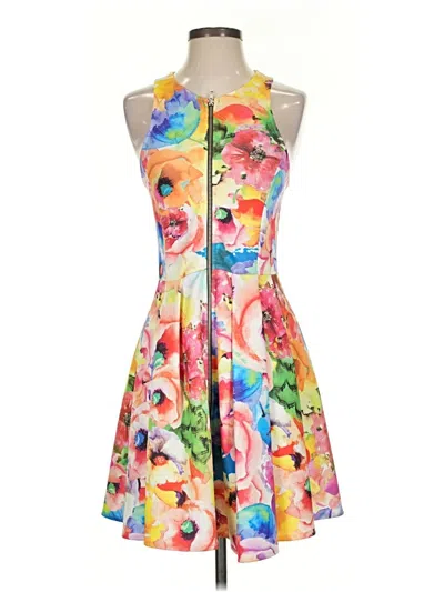 Pre-owned Romeo & Juliet Couture Cocktail Dress In Pink