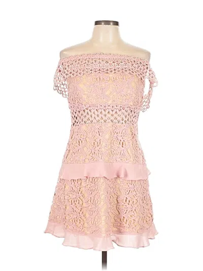 Pre-owned Romeo & Juliet Couture Cocktail Dress In Pink