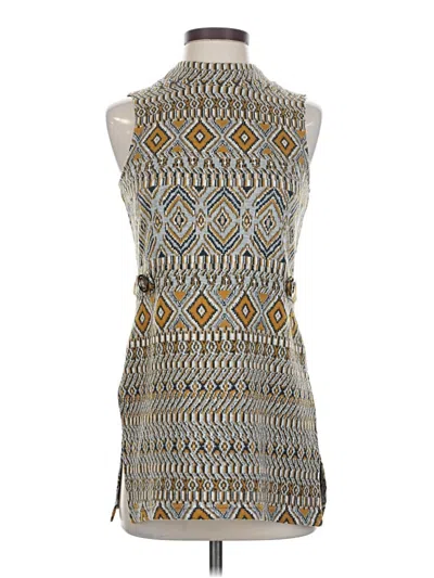 Pre-owned Romeo & Juliet Couture Cocktail Dress In Silver