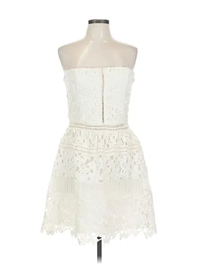 Pre-owned Romeo & Juliet Couture Cocktail Dress In White