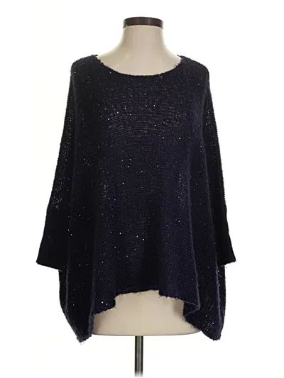 Pre-owned Romeo & Juliet Couture Poncho In Blue