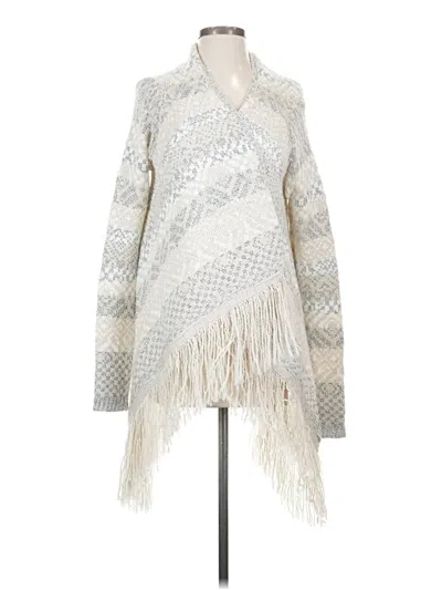 Pre-owned Romeo & Juliet Couture Poncho In White