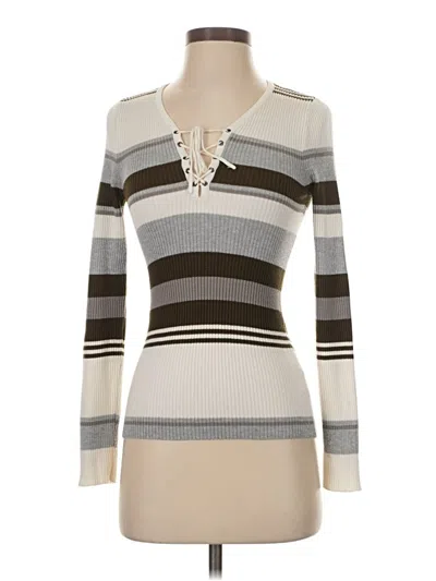 Pre-owned Romeo & Juliet Couture Pullover Sweater In Gray