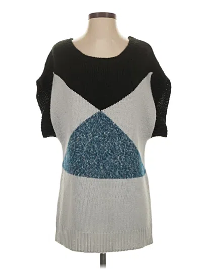 Pre-owned Romeo & Juliet Couture Pullover Sweater In Gray