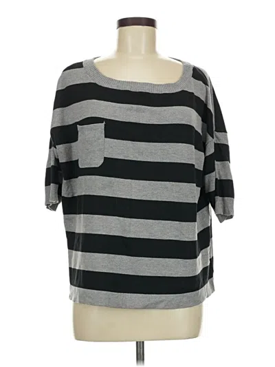 Pre-owned Romeo & Juliet Couture Pullover Sweater In Gray