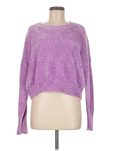 Pre-owned Romeo & Juliet Couture Pullover Sweater In Purple