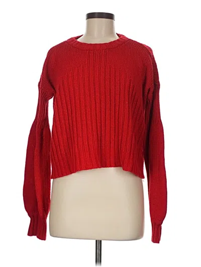 Pre-owned Romeo & Juliet Couture Pullover Sweater In Red