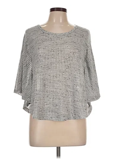 Pre-owned Romeo & Juliet Couture Pullover Sweater In Silver