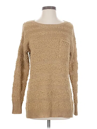 Pre-owned Romeo & Juliet Couture Pullover Sweater In Tan