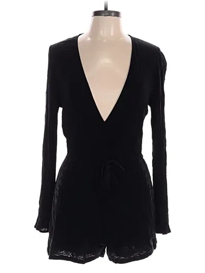 Pre-owned Romeo & Juliet Couture Romper In Black