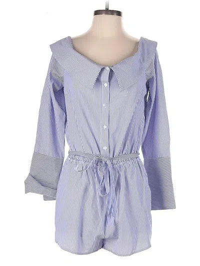 Pre-owned Romeo & Juliet Couture Romper In Blue