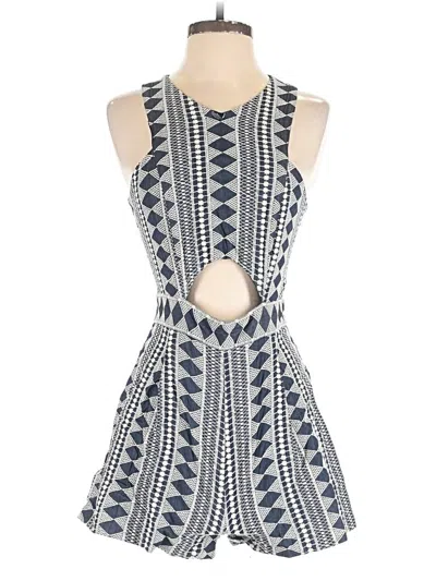 Pre-owned Romeo & Juliet Couture Romper In Blue