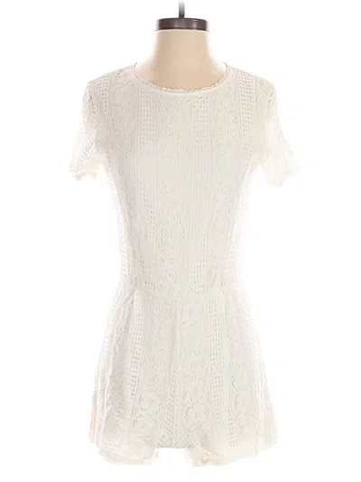 Pre-owned Romeo & Juliet Couture Romper In White