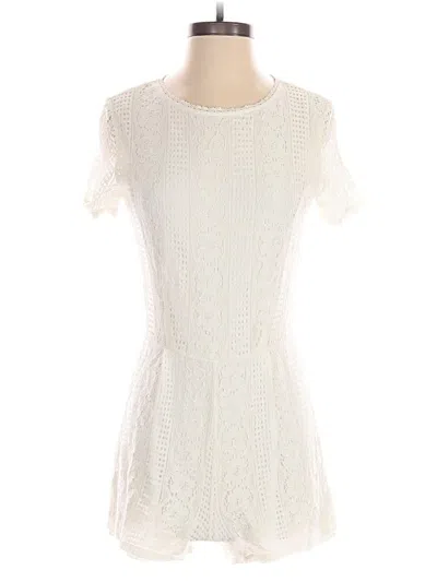 Pre-owned Romeo & Juliet Couture Romper In White