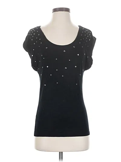 Pre-owned Romeo & Juliet Couture Short Sleeve T-shirt In Black