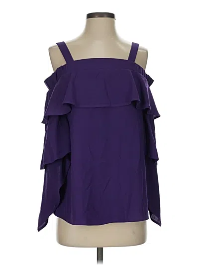 Pre-owned Romeo & Juliet Couture Sleeveless Blouse In Purple