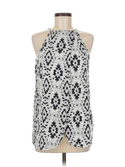 Pre-owned Romeo & Juliet Couture Sleeveless Blouse In Silver