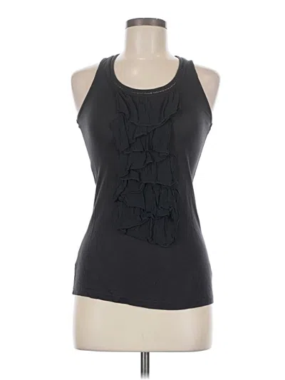 Pre-owned Romeo & Juliet Couture Sleeveless Top Black Halter Neckline Tops