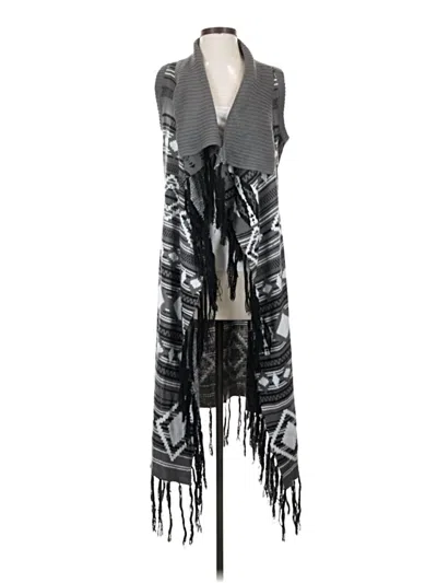 Pre-owned Romeo & Juliet Couture Sweater Vest In Gray