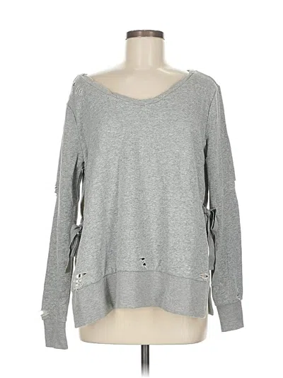 Pre-owned Romeo & Juliet Couture Sweatshirt In Gray