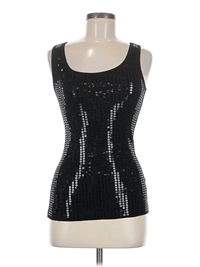 Pre-owned Romeo & Juliet Couture Tank Top Black Strapless Neckline Tops
