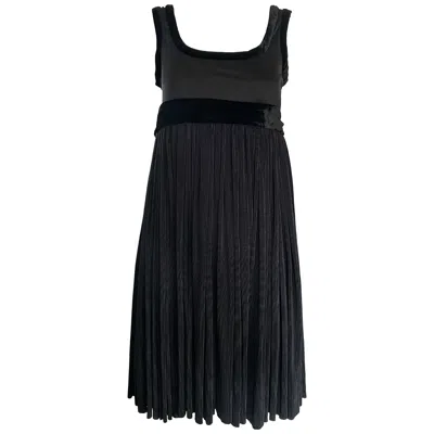 Pre-owned Romeo Gigli 1990s Empire Trapeze Waist Vintage 90s Chic Little Black Dress