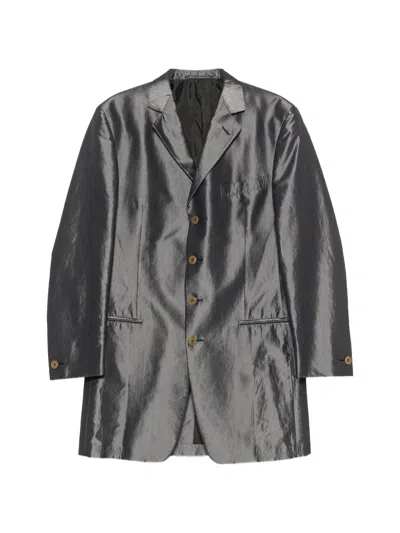 Pre-owned Romeo Gigli 1990s Single-breasted Suit In Grey