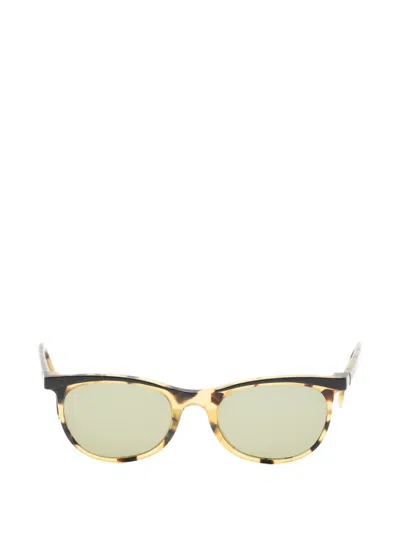 Pre-owned Romeo Gigli 1990s Tortoiseshell-effect Sunglasses In Neutral