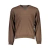 Romeo Gigli Brown Wool Men Sweater In Brown
