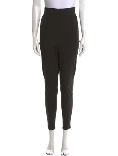 Pre-owned Romeo Gigli Skinny Leg Pants In Black