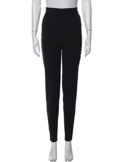 Pre-owned Romeo Gigli Straight Leg Pants In Blue