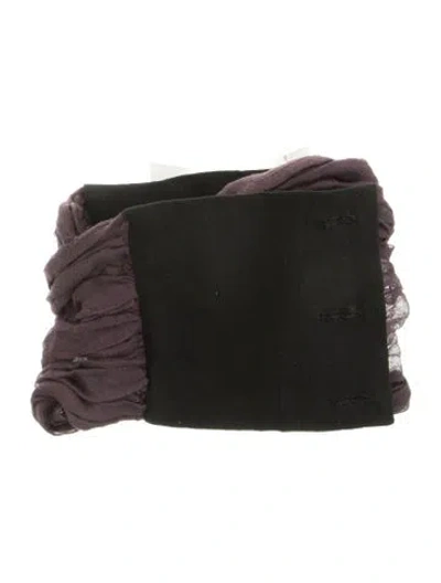 Pre-owned Romeo Gigli Vintage 1987 Waist Belt In Purple