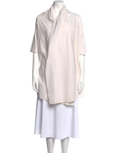 Pre-owned Romeo Gigli Vintage 1988 Top In Neutral