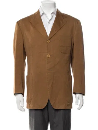 Pre-owned Romeo Gigli Vintage 1990's Blazer In Brown