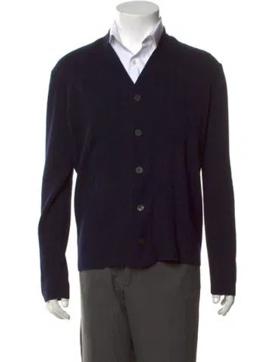 Pre-owned Romeo Gigli Vintage 1990's Cardigan In Blue