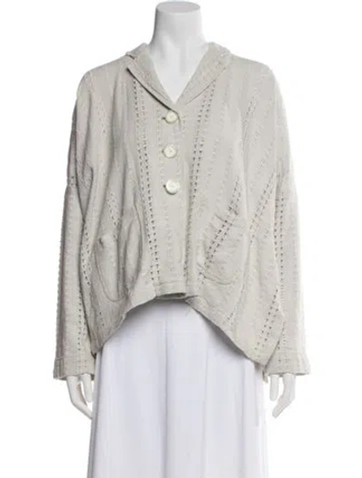 Pre-owned Romeo Gigli Vintage 1990's Jacket In Gray