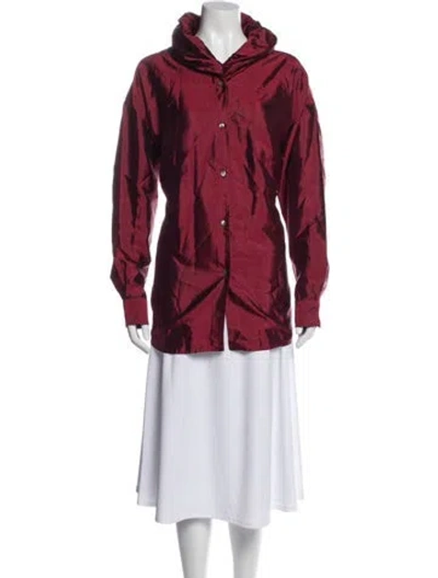 Pre-owned Romeo Gigli Vintage 1990's Jacket In Red