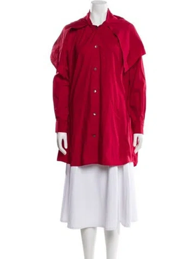 Pre-owned Romeo Gigli Vintage 1990's Top In Red