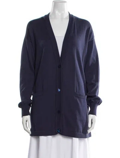Pre-owned Romeo Gigli Vintage 1993 Sweater In Blue