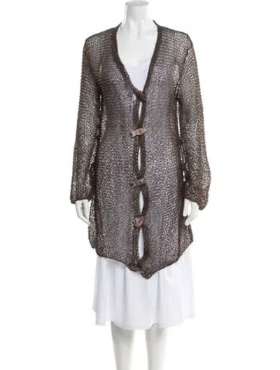 Pre-owned Romeo Gigli Vintage 1995 Sweater W/ Tags In Brown