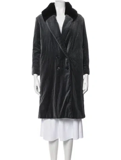 Pre-owned Romeo Gigli Vintage 1997 Coat In Black