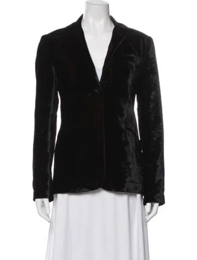 Pre-owned Romeo Gigli Vintage 2000's Blazer In Black