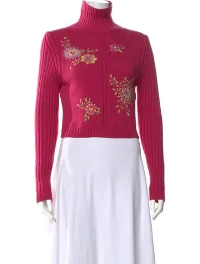 Pre-owned Romeo Gigli Vintage 2000's Sweater In Pink