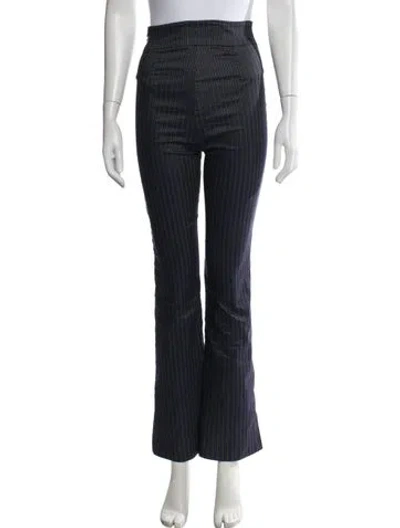 Pre-owned Romeo Gigli Vintage Flared Pants In Blue