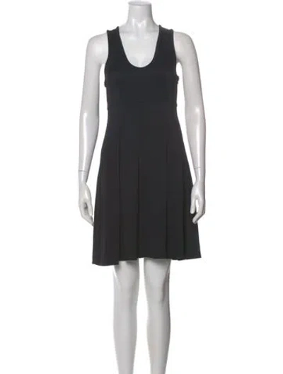 Pre-owned Romeo Gigli Vintage Mini Dress In Gray