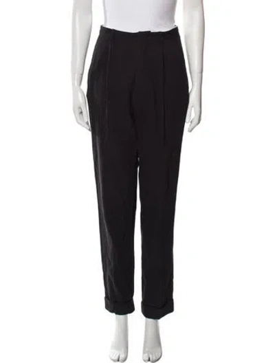 Pre-owned Romeo Gigli Vintage Skinny Leg Pants In Black