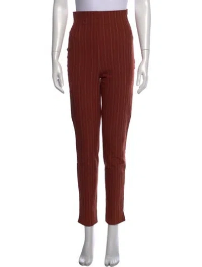 Pre-owned Romeo Gigli Vintage Straight Leg Pants In Orange