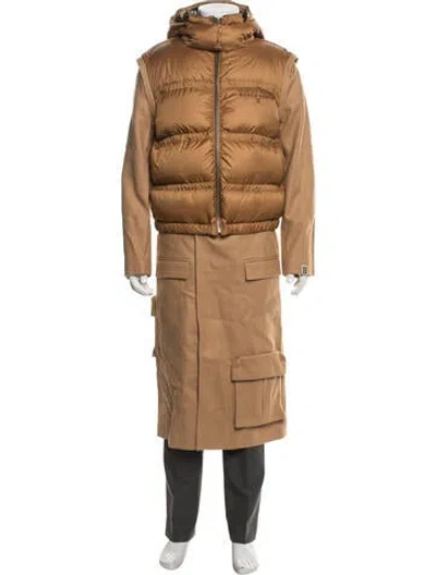 Pre-owned Romeo Hunte Coat In Brown